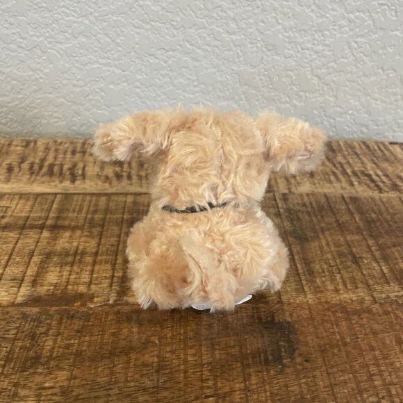 Oriental Trading Company Dog 5 Inch Plush #1 Collar Tan Brown Lab Realistic Toy - Picture 5 of 8